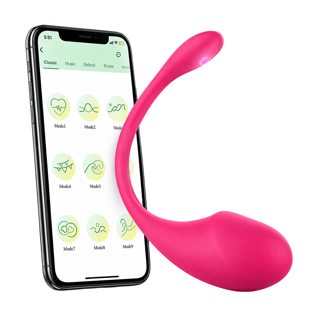 Noctis Telefon kontrollü Pembe Vibratör