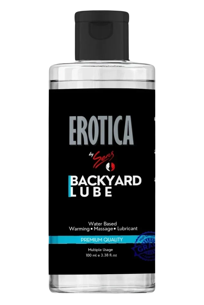 Backyard Lube WB 100ml by Sens Su Bazlı Anal Kayganlaştırıcı Masaj Jeli